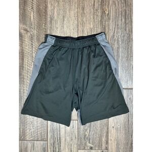 Nike Dri-FIT Men's Medium Gray & Black Athletic‎ training Shorts Activewear